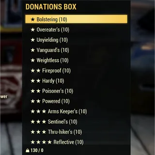 Armor Mods Bundle x130