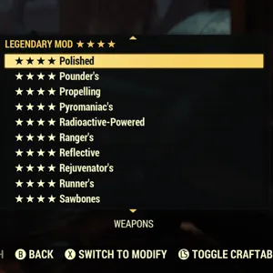 ANY Four Star Mod x1