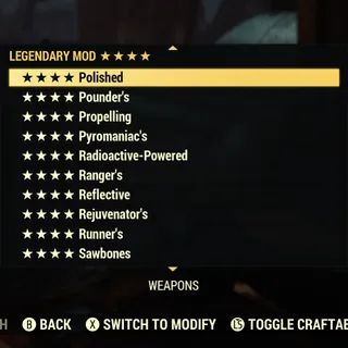 Any Four Star Mod x3