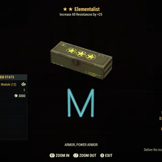 Elementalist mods x25