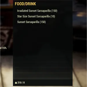 Sunset Sarsaparillas