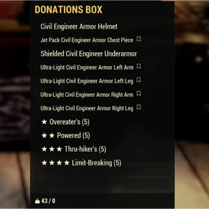 CE Armor Set+20 mods