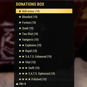 Weapon Mods Bundle x130