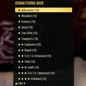 Weapon Mods Bundle x130