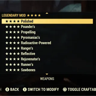 ANY Four Star Mod x1