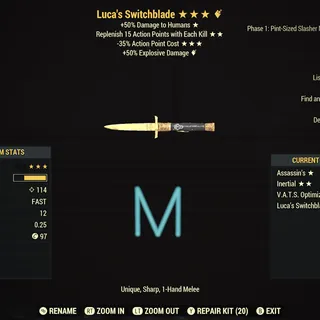 Luca’s Switchblade