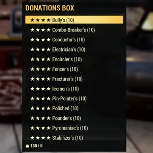 Four Star Weapon Mod 130