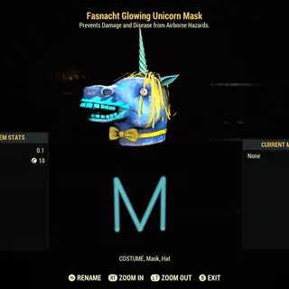 Glowing Unicorn Mask