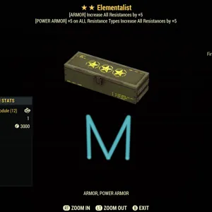 Elementalist mods x5