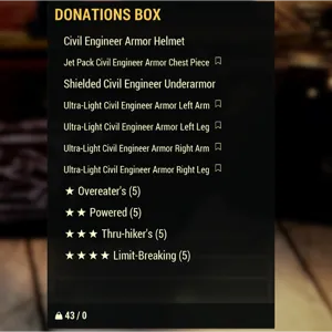 CE Armor Set+20 mods