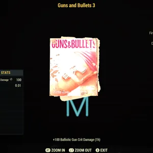 Guns and Bullets 3 x100