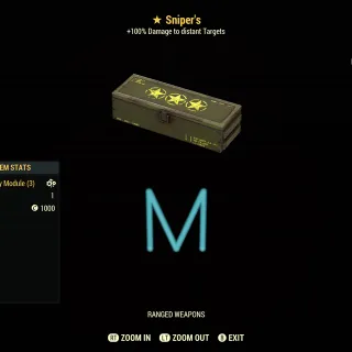 Snipers one star mods x5