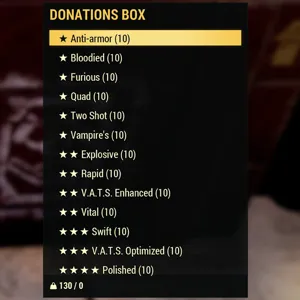 Weapon Mods Bundle x130