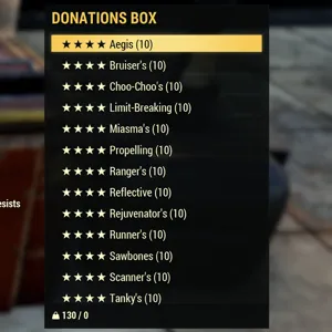 Four Star Armor Mods 130