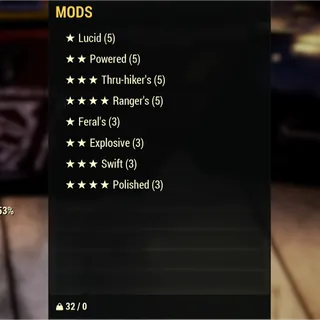 Ghoul Build Mods x32