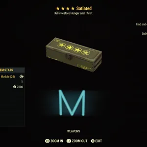 Satiated mod x1