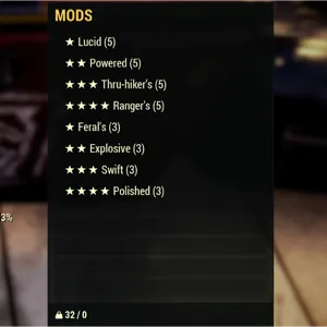 Ghoul Build Mods x32