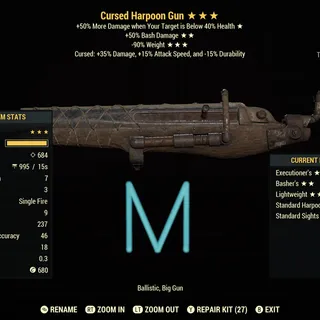 Cursed Harpoon Gun