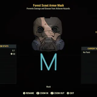 Forest Scout Armor Mask