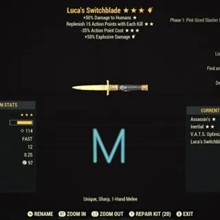 Luca’s Switchblade