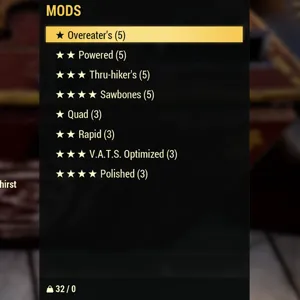 Full Health Build Mods