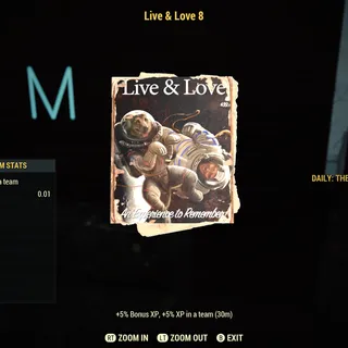 Live & Love 8 x500