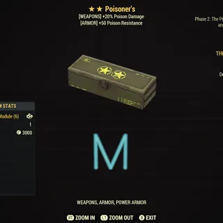 Poisoner’s mods x10