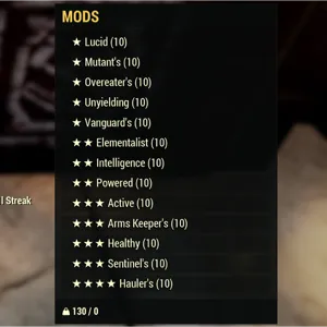 Armor Mods Bundle x130