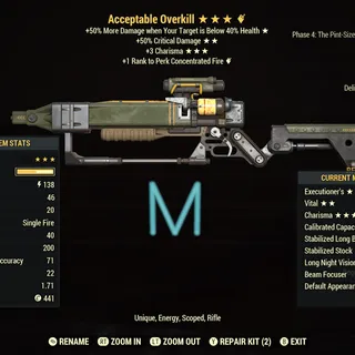 Acceptable Overkill