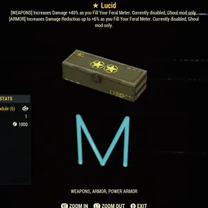 Lucid one star mods x5