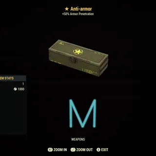 Anti-armor mods x5
