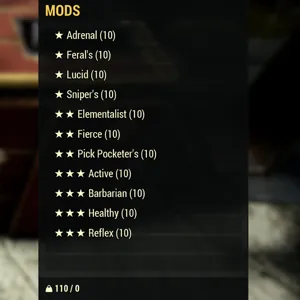 Burning Spring mods x110