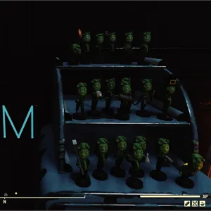 Glowing Bobbleheads Set