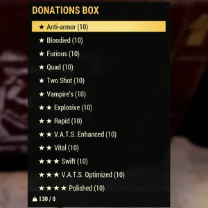 Weapon Mods Bundle x130