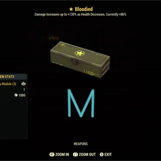 Bloodied mods x5