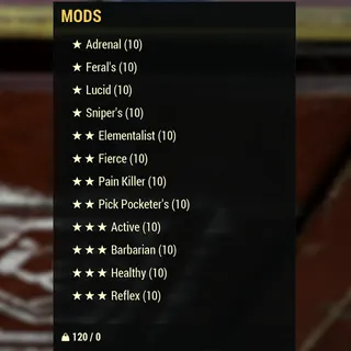 Burning Springs Mods x120