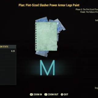 Pint-Sized Slasher PA Legs Paint Plan