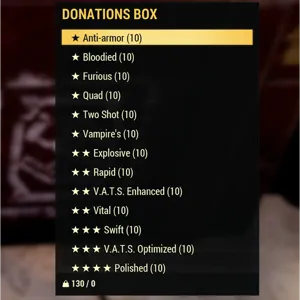 Weapon Mods Bundle x130