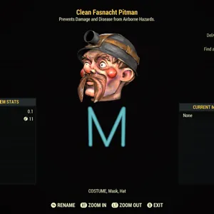 Clean Fasnacht Pitman