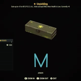 Unyielding mods x10