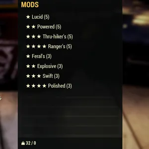 Ghoul Build Mods x32