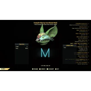 Both Glowing Scorchbeast Masks