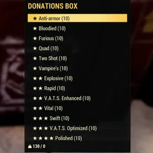 Weapon Mods Bundle x130