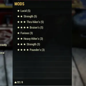 Ghoul/Melee Build Mods