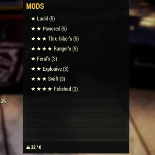 Ghoul Build Mods x32