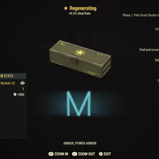 Regenerating mods x5