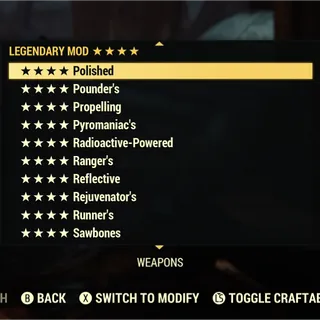 ANY Four Star Mod x1