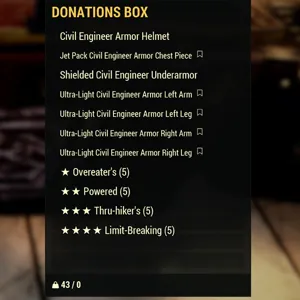 CR Armor Set+20 mods