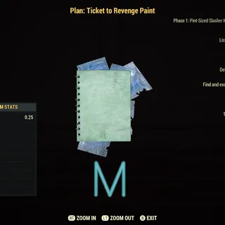 Ticket to Revenge Paint (new)