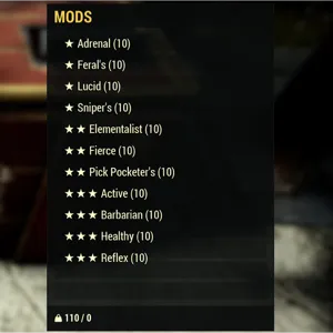 Burning Spring Mods x110